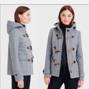 J Crew Milton Toggle Wool coat free shipping limited time p